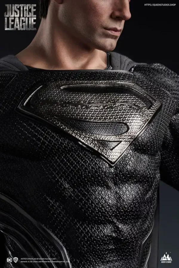 DC COMICS – Statuette 1/3 Superman Black Suit Version Special Edition 80 cm – Image 13