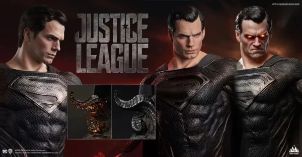 DC COMICS – Statuette 1/3 Superman Black Suit Version Special Edition 80 cm – Image 20