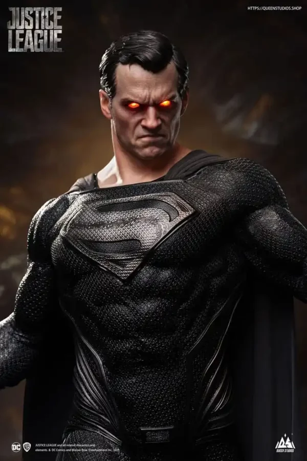 DC COMICS – Statuette 1/3 Superman Black Suit Version Special Edition 80 cm – Image 25