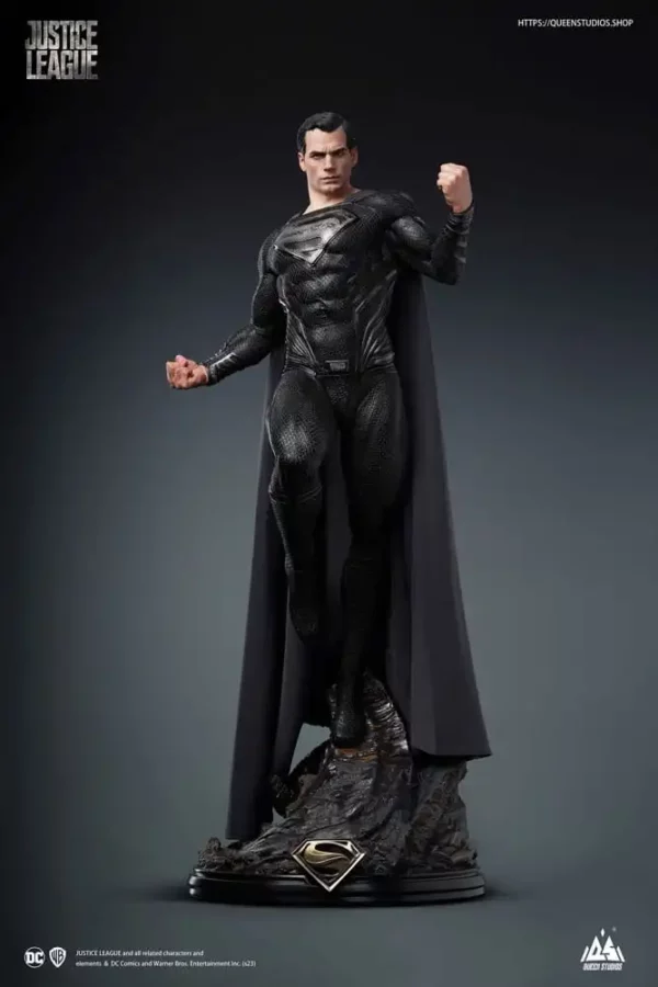 DC COMICS – Statuette 1/3 Superman Black Suit Version Special Edition 80 cm – Image 27