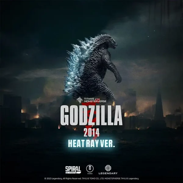 GODZILLA – Statuette Titans of the Monsterverse Godzilla Heat Ray Version 44 cm – Image 2