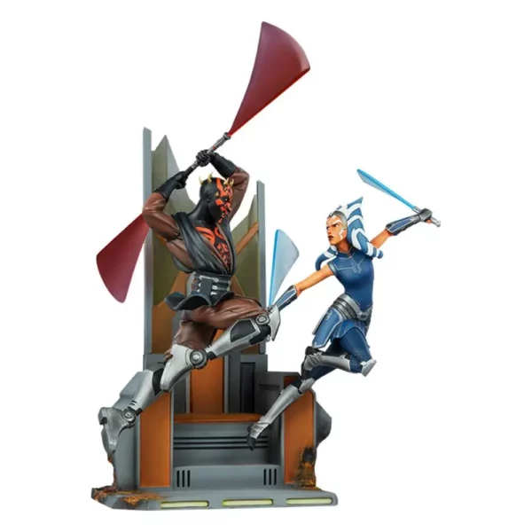 STAR WARS - Statuette The Clone Wars Ahsoka Tano vs Dark Maul 51 cm – Image 18