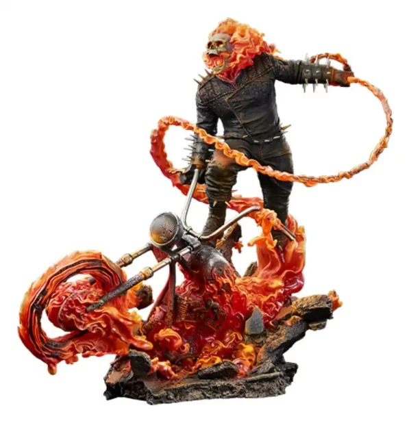 MARVEL - Statuette Premium Format Ghost Rider 53 cm – Image 17