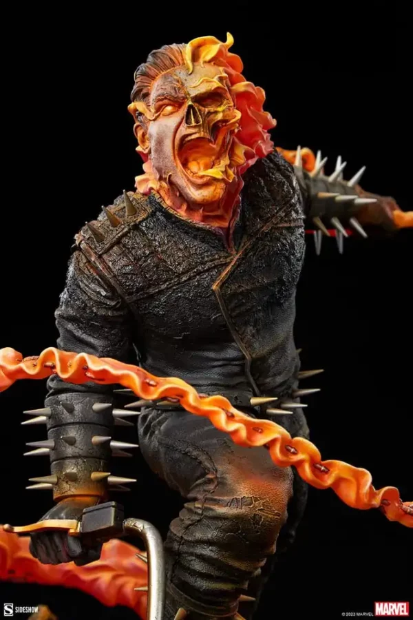MARVEL - Statuette Premium Format Ghost Rider 53 cm – Image 12