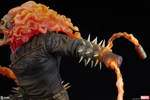 MARVEL - Statuette Premium Format Ghost Rider 53 cm – Image 13