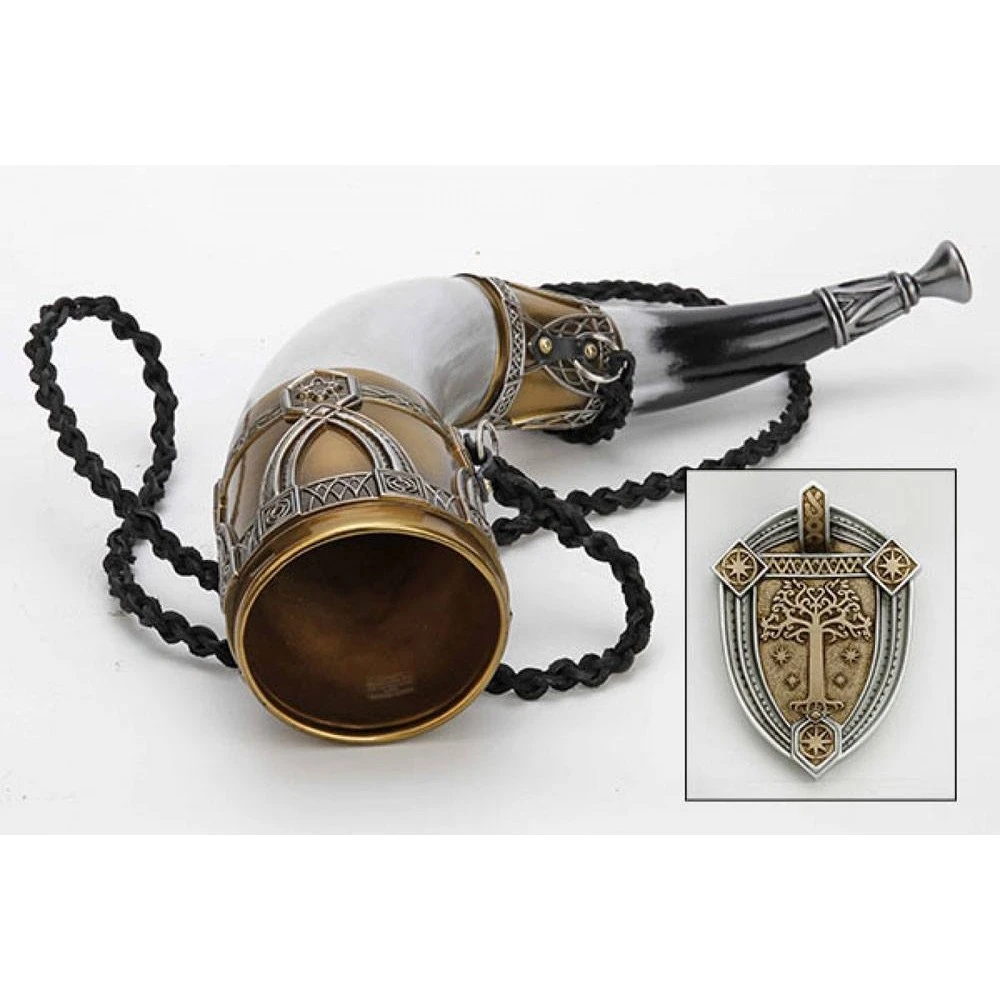 LE SEIGNEUR DES ANNEAUX - Réplique 1/1 Corne du Gondor 46 cm