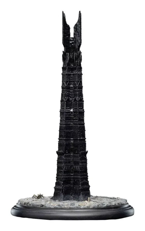 LE SEIGNEUR DES ANNEAUX – Statuette Orthanc 18 cm – Image 2