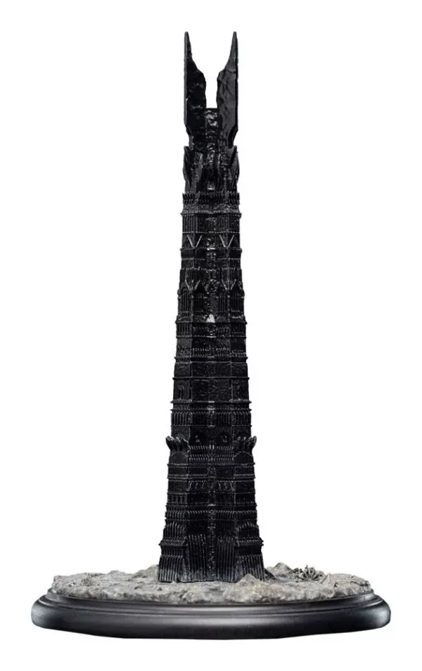 LE SEIGNEUR DES ANNEAUX – Statuette Orthanc 18 cm – Image 4