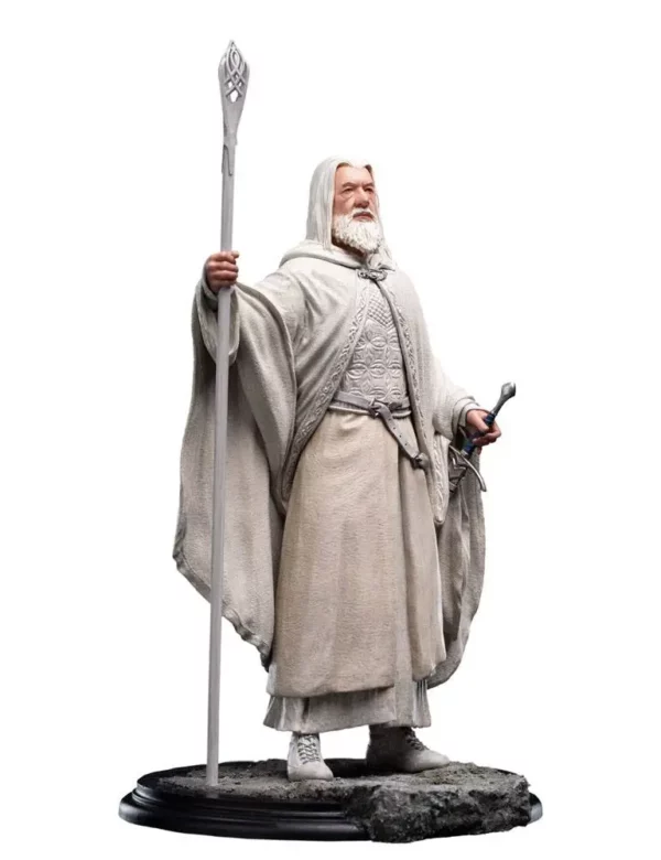 LE SEIGNEUR DES ANNEAUX – Statuette 1/6 Gandalf le Blanc (Classic Series) 37 cm – Image 5