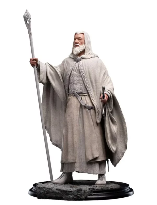 LE SEIGNEUR DES ANNEAUX – Statuette 1/6 Gandalf le Blanc (Classic Series) 37 cm – Image 9