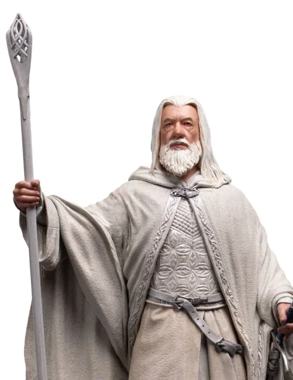 LE SEIGNEUR DES ANNEAUX – Statuette 1/6 Gandalf le Blanc (Classic Series) 37 cm – Image 10