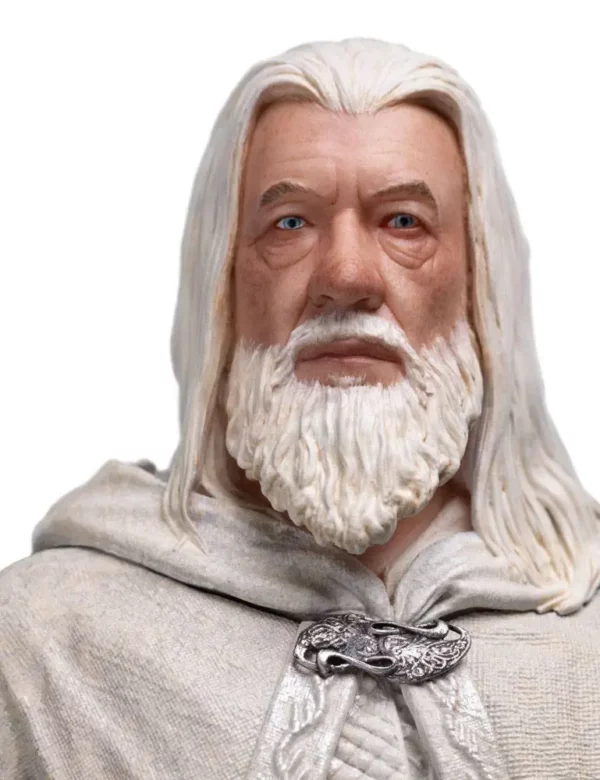 LE SEIGNEUR DES ANNEAUX – Statuette 1/6 Gandalf le Blanc (Classic Series) 37 cm – Image 11