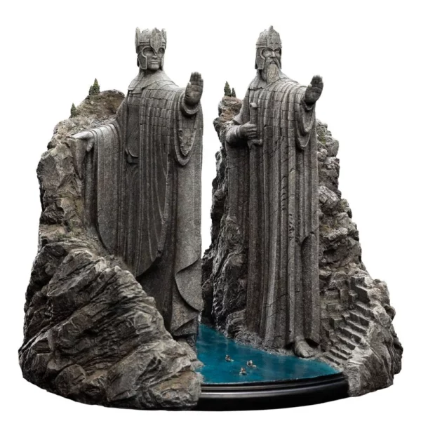 LE SEIGNEUR DES ANNEAUX - Statuette The Argonath Environment 34 cm – Image 10