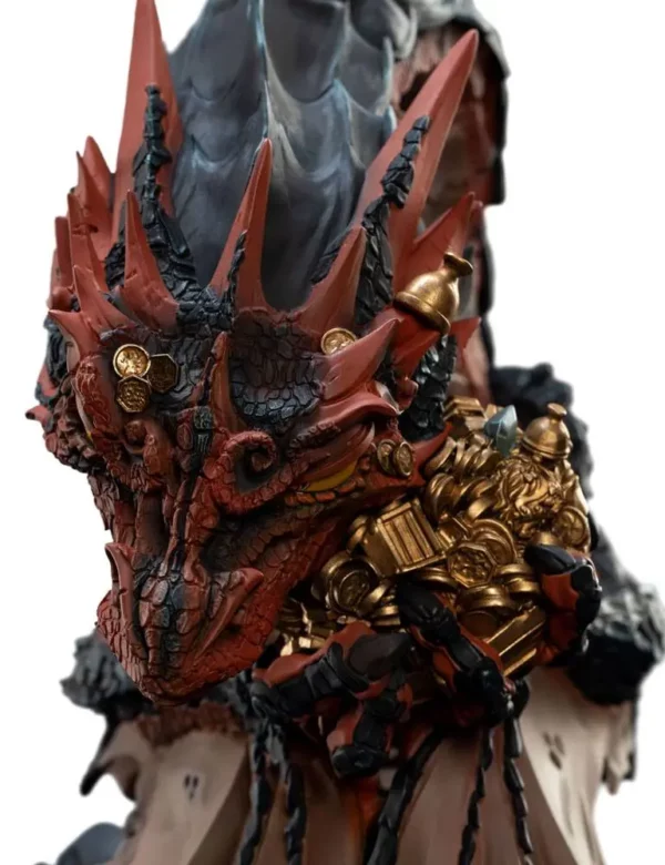 LE HOBBIT – Figurine Mini Epics Smaug 30 cm – Image 11