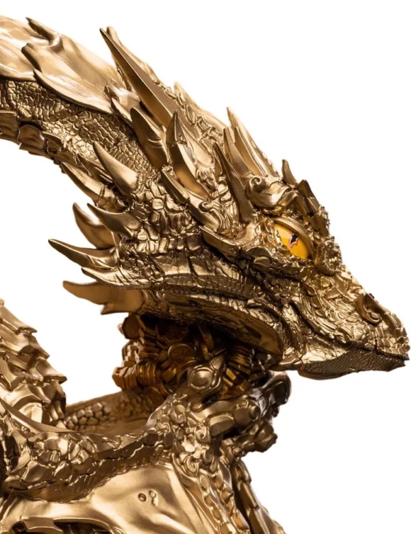 LE HOBBIT – Figurine Mini Epics Smaug The Golden Edition Limitée 29 cm – Image 12