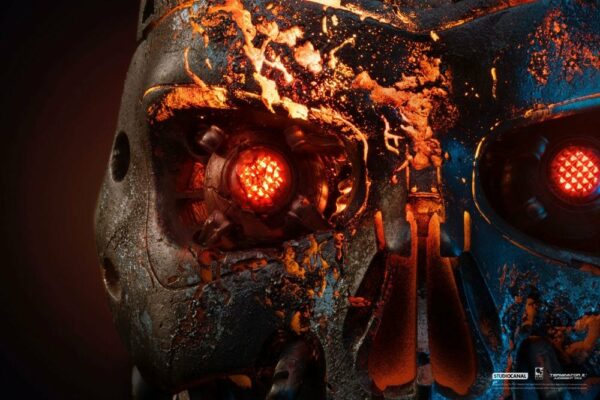 TERMINATOR - Réplique 1/1 Masque T-800 Endoskeleton Battle Damaged Version 46 cm – Image 5