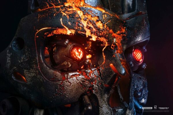 TERMINATOR - Réplique 1/1 Masque T-800 Endoskeleton Battle Damaged Version 46 cm – Image 6