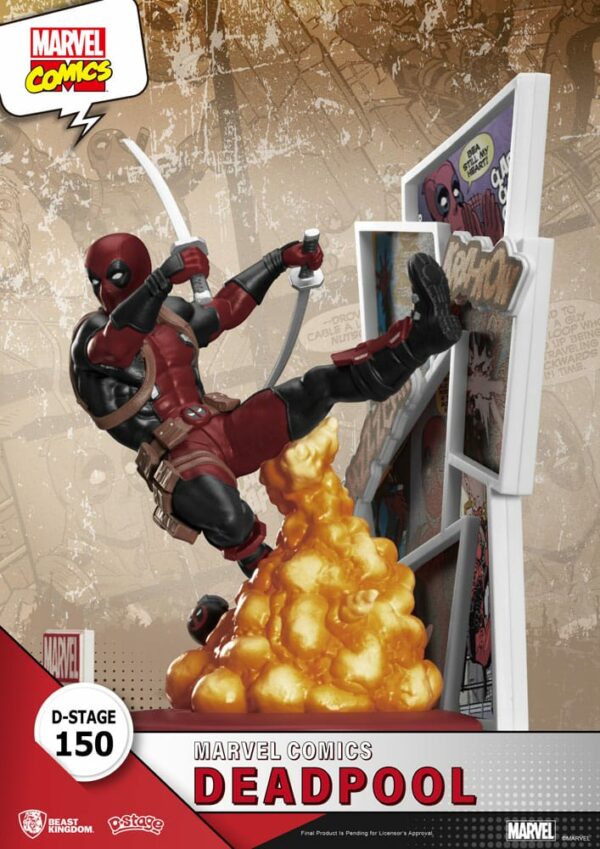 MARVEL – Figurine Diorama Deadpool D-Stage 16 cm – Image 6