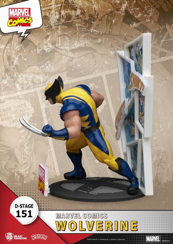 MARVEL – Figurine Diorama Wolverine D-Stage 16 cm – Image 3