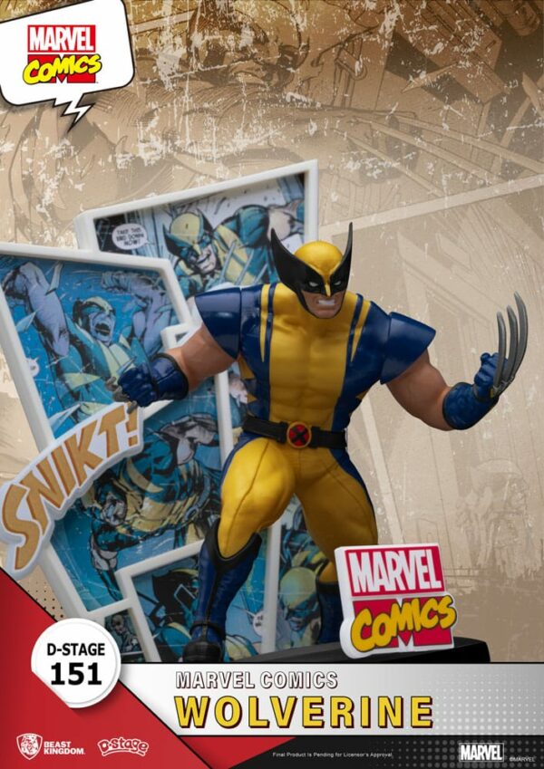 MARVEL – Figurine Diorama Wolverine D-Stage 16 cm – Image 4
