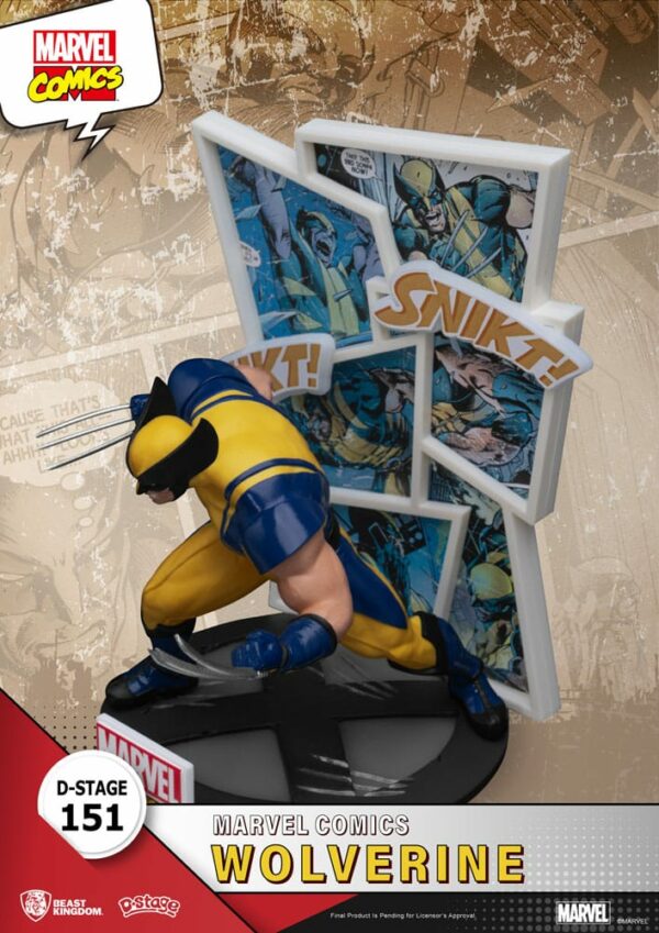 MARVEL – Figurine Diorama Wolverine D-Stage 16 cm – Image 5