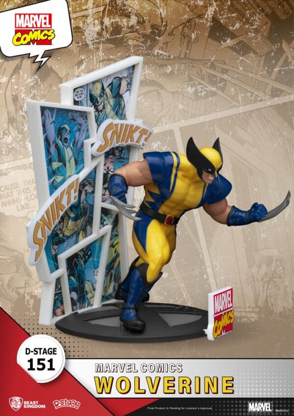 MARVEL – Figurine Diorama Wolverine D-Stage 16 cm – Image 6