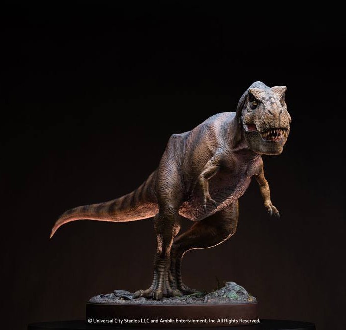 JURASSIC PARK - Statuette 1/12 T-Rex 45 cm