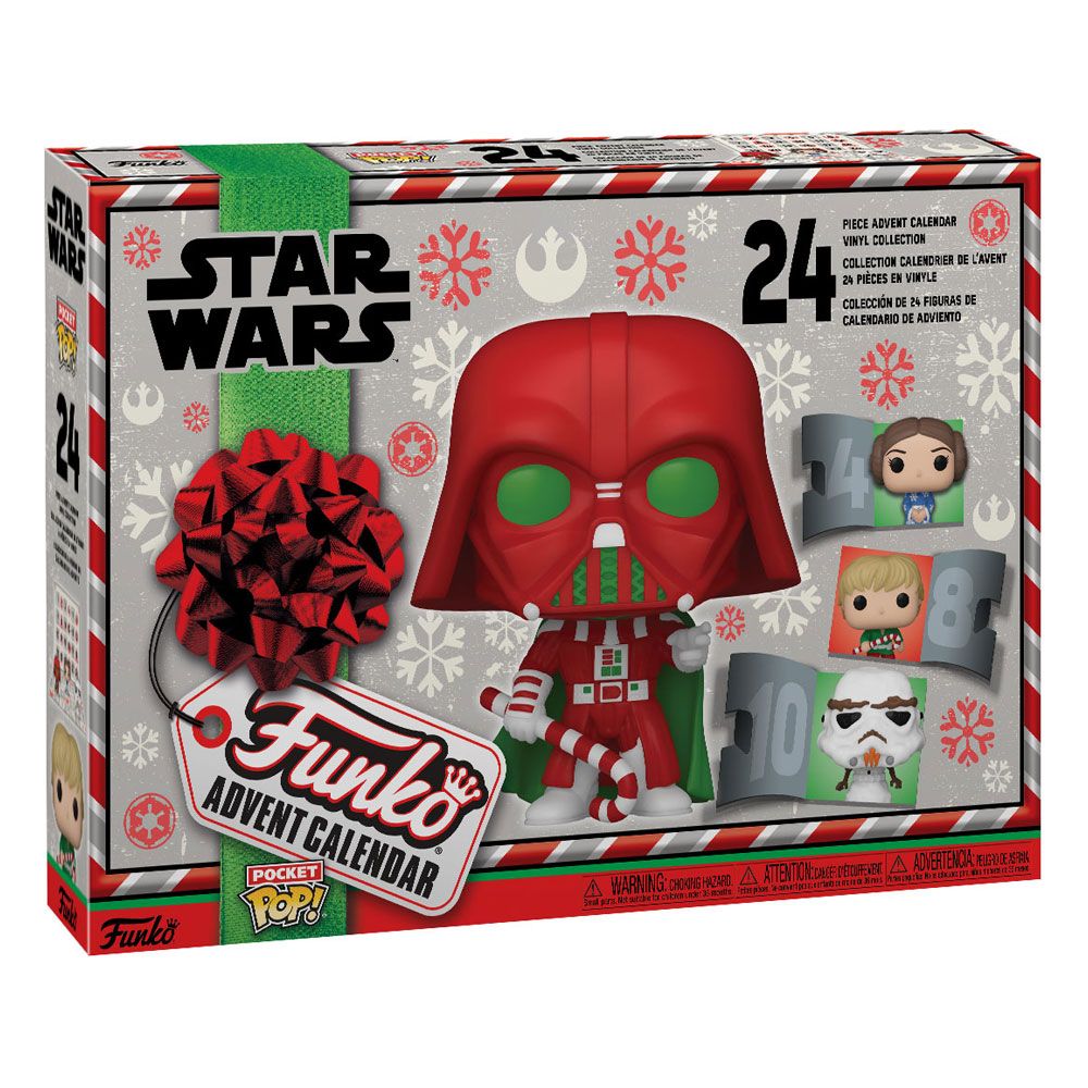 Star Wars Pocket POP! Calendrier de l’avent Star Wars Holiday (Edition 2022)