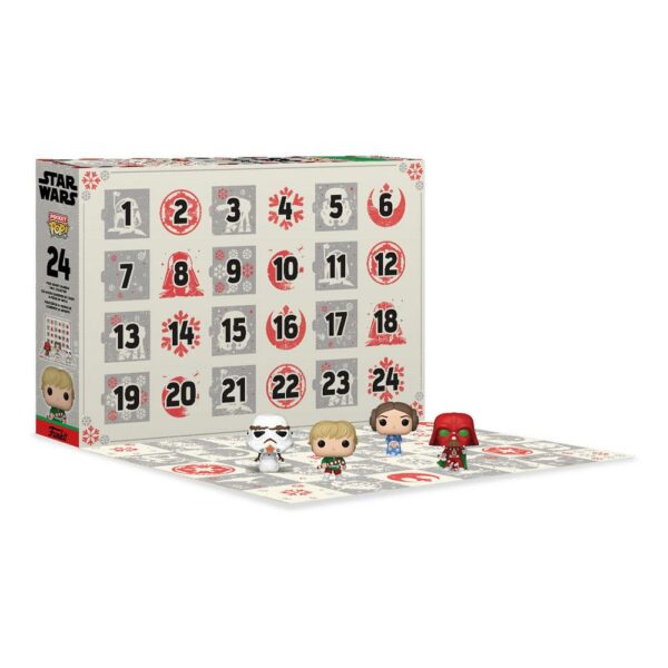 Star Wars Pocket POP! Calendrier de l’avent Star Wars Holiday (Edition 2022) – Image 2