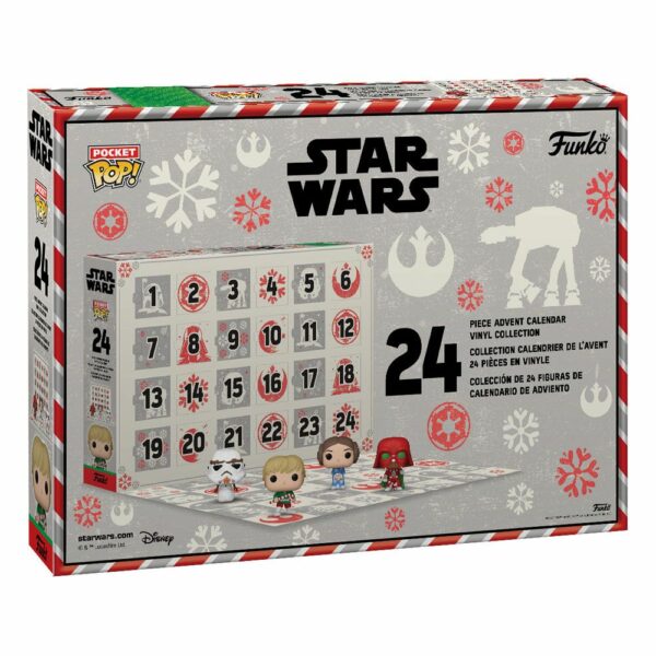 Star Wars Pocket POP! Calendrier de l’avent Star Wars Holiday (Edition 2022) – Image 3