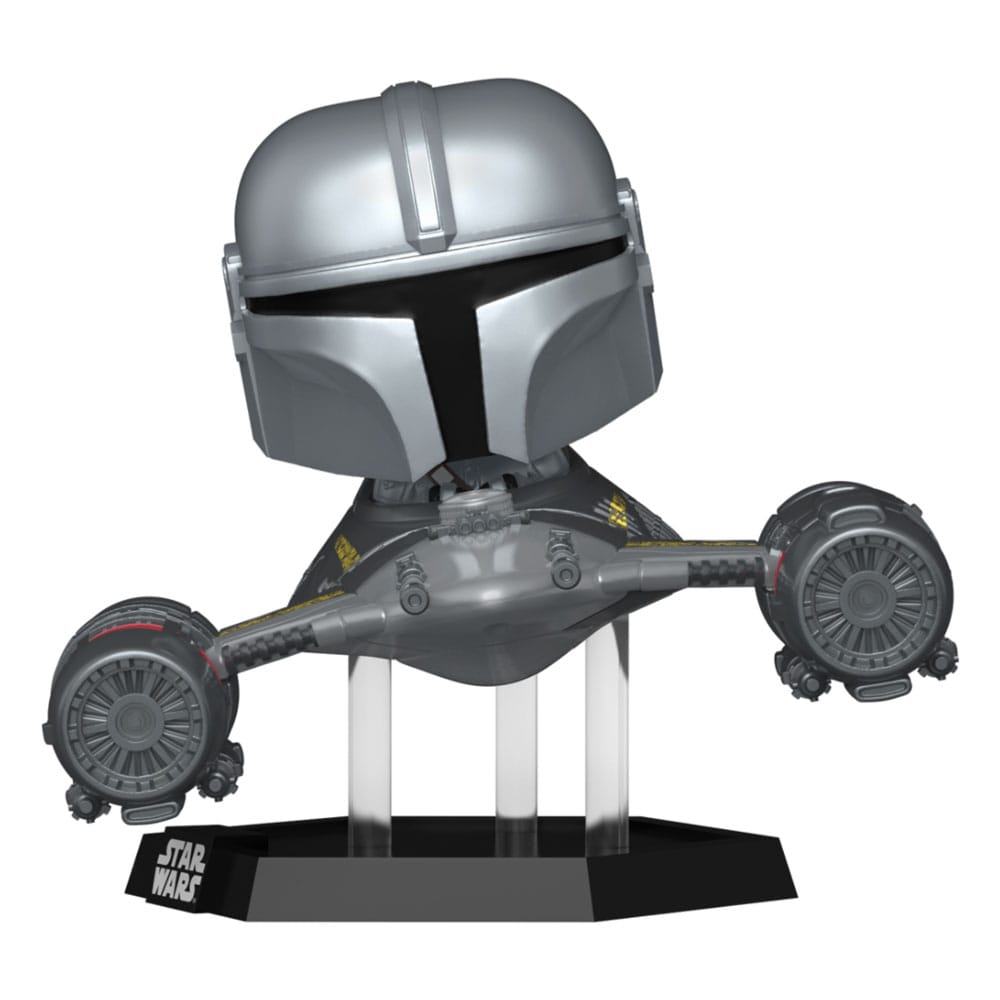 The Mandalorian in N1 Starfighter – Figurine Star Wars Funko POP! Rides n°670