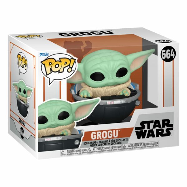 Grogu (The Mandalorian S3) – Figurine Star Wars Funko POP! n°664 – Image 2