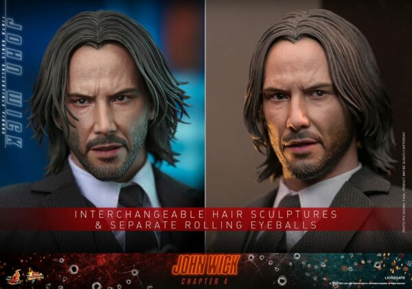 JOHN WICK - Figurine 1/6 Movie Masterpiece John Wick (Chapter 4) 30 cm – Image 5