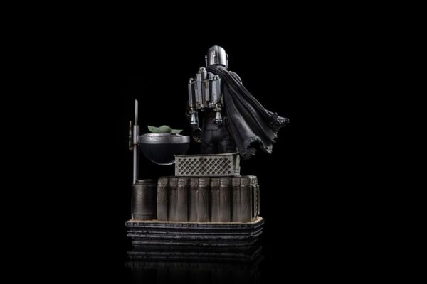 STAR WARS – Statuette 1/10 Art Scale The Mandalorian Din Djarin & Din Grogu 21 cm – Image 4