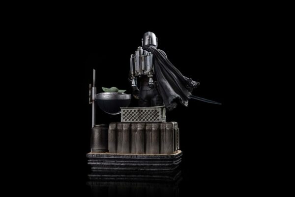 STAR WARS – Statuette 1/10 Art Scale The Mandalorian Din Djarin & Din Grogu 21 cm – Image 5