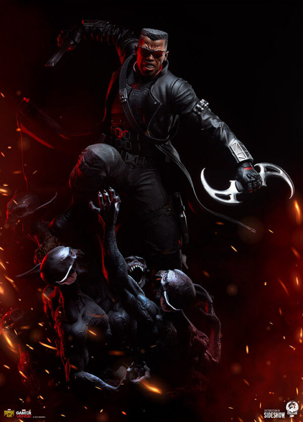 MARVEL – Statuette 1/3 Blade Marvel’s Midnight Suns 78 cm – Image 5