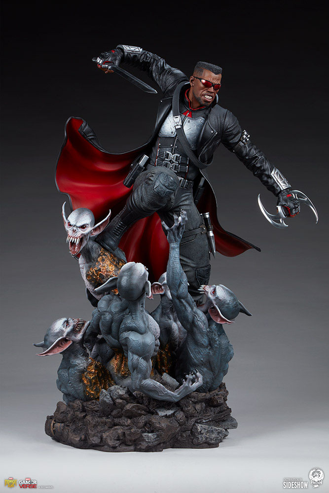 MARVEL – Statuette 1/3 Blade Marvel’s Midnight Suns 78 cm