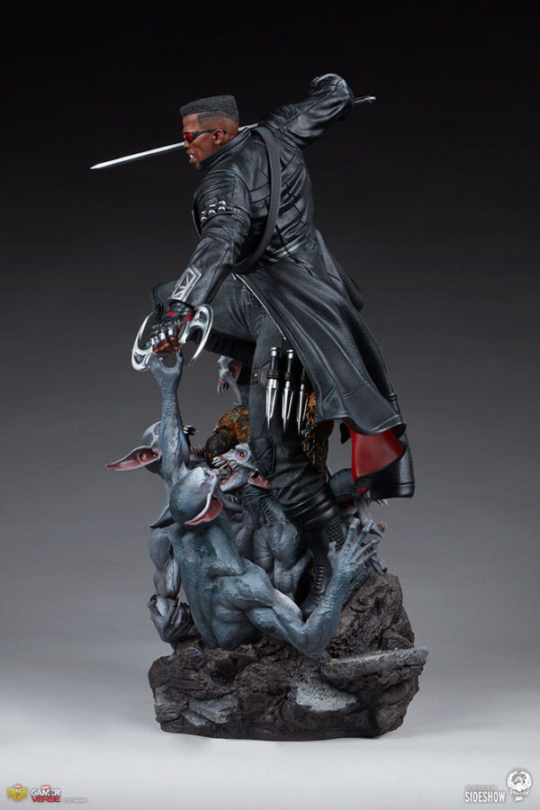 MARVEL – Statuette 1/3 Blade Marvel’s Midnight Suns 78 cm – Image 8
