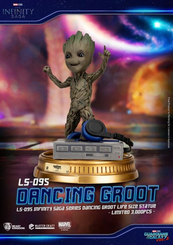 MARVEL - Statuette 1/1 Baby Groot Dancing Les Gardiens de la Galaxie Vol. 2 – Image 2