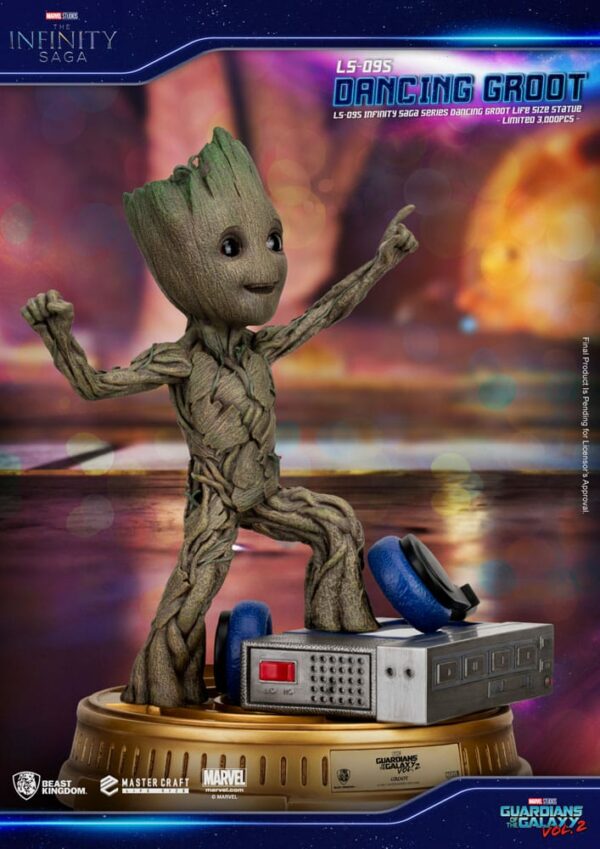 MARVEL - Statuette 1/1 Baby Groot Dancing Les Gardiens de la Galaxie Vol. 2 – Image 3