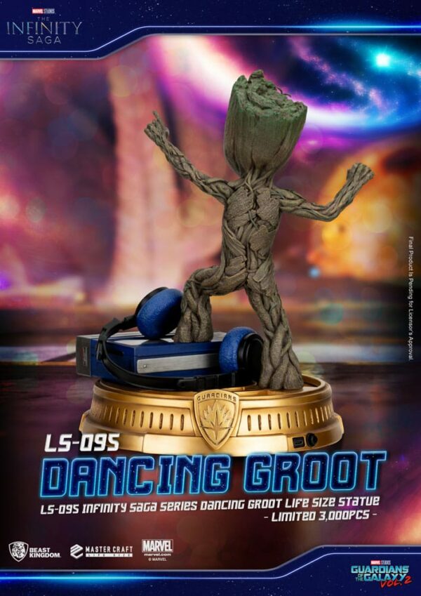 MARVEL - Statuette 1/1 Baby Groot Dancing Les Gardiens de la Galaxie Vol. 2 – Image 4