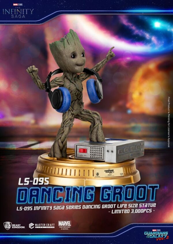MARVEL - Statuette 1/1 Baby Groot Dancing Les Gardiens de la Galaxie Vol. 2 – Image 5