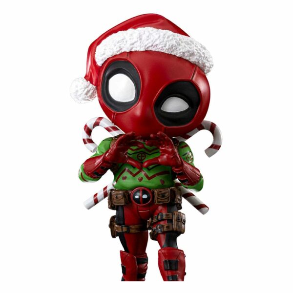 MARVEL – Figurine Deadpool Mini Co (Version Noël) 15 cm – Image 2