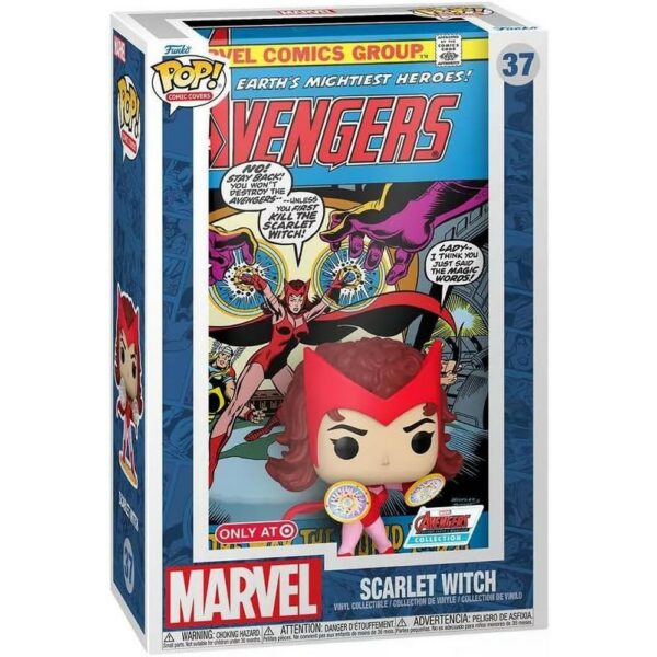 Scarlet Witch Comic Cover – Figurine Marvel Funko POP! Special Edition n°37 – Image 2