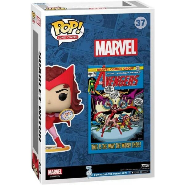 Scarlet Witch Comic Cover – Figurine Marvel Funko POP! Special Edition n°37 – Image 3