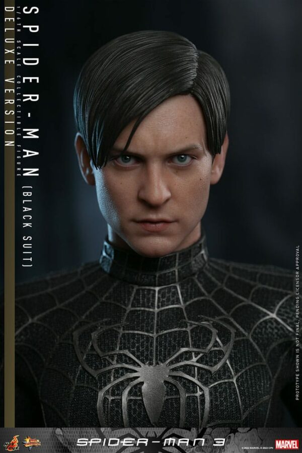 MARVEL – Figurine 1/6 Movie Masterpiece Spider-Man 3 (Black Suit) Deluxe Version 30 cm – Image 10