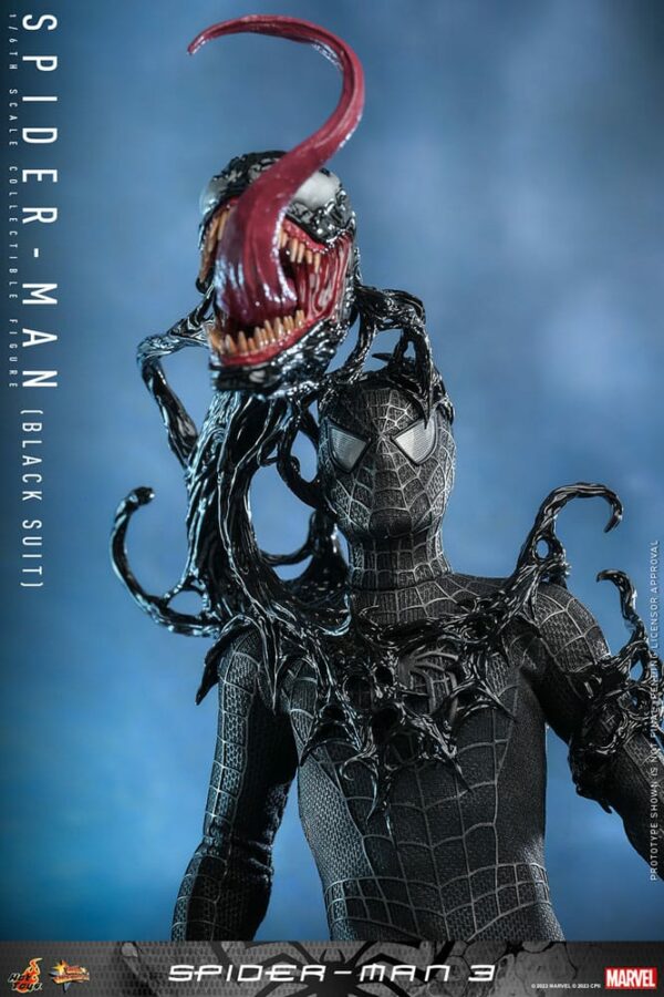 MARVEL – Figurine 1/6 Movie Masterpiece Spider-Man 3 (Black Suit) 30 cm – Image 7
