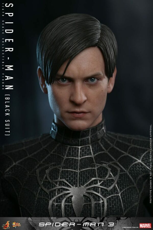 MARVEL – Figurine 1/6 Movie Masterpiece Spider-Man 3 (Black Suit) 30 cm – Image 9