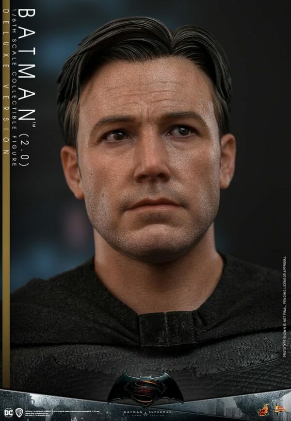 DC COMICS – Batman v Superman : L'Aube de la Justice Figurine Movie Masterpiece 1/6 Batman 2.0 Deluxe Version 30 cm – Image 9
