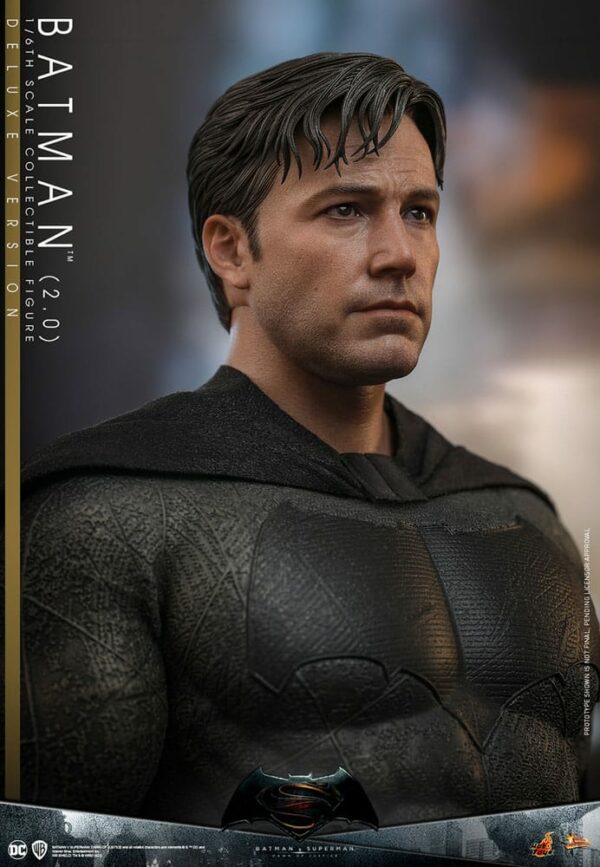 DC COMICS – Batman v Superman : L'Aube de la Justice Figurine Movie Masterpiece 1/6 Batman 2.0 Deluxe Version 30 cm – Image 10